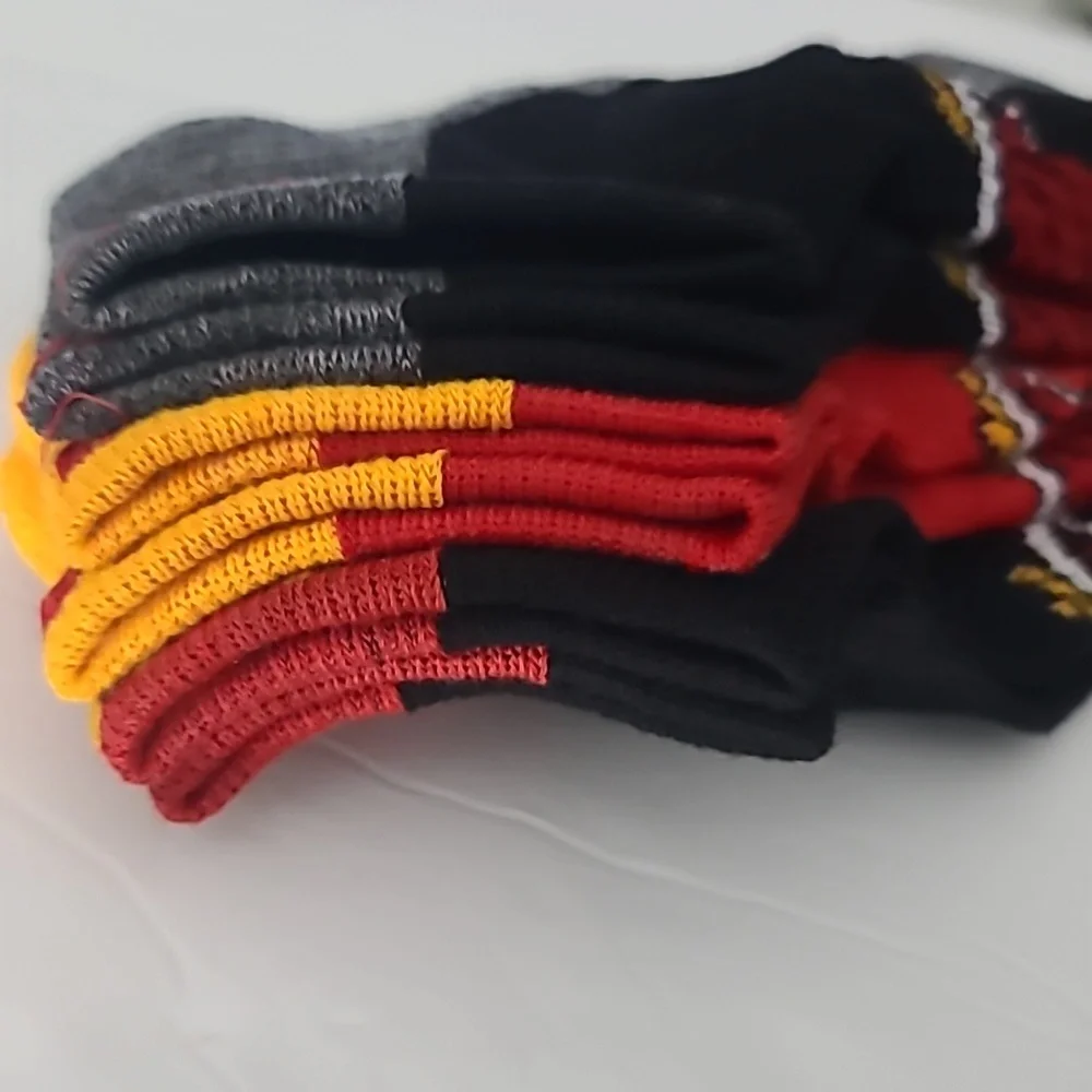 Miami Heat Men's Low Cut Socks 3 Pair Shoe Size 6-12